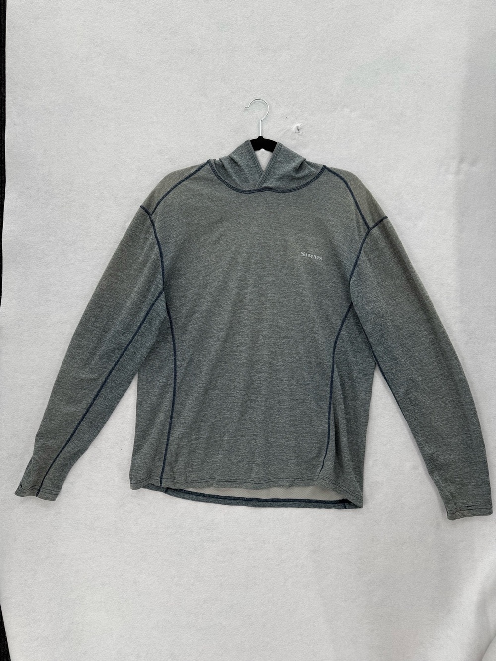 Simms Bugstopper Hoody‎ Medium Gray Blue